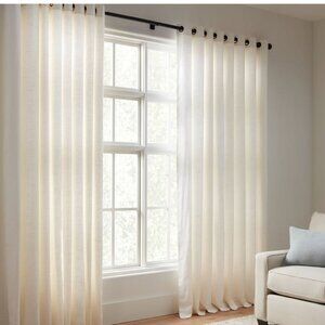 Designer Blackout Curtains – Linen & Canvas, Pottery Barn & West Elm (Sets Avail